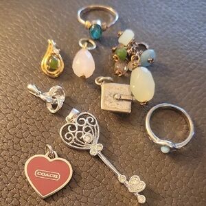 Lot of Sterling and Costume Jewelry